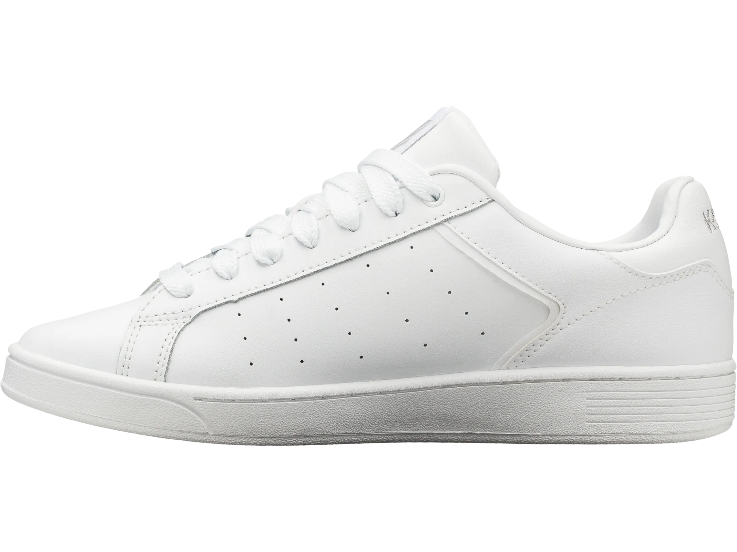 06347-141-M | MENS CLEAN COURT II CMF | WHITE/WHITE/GULL GRAY