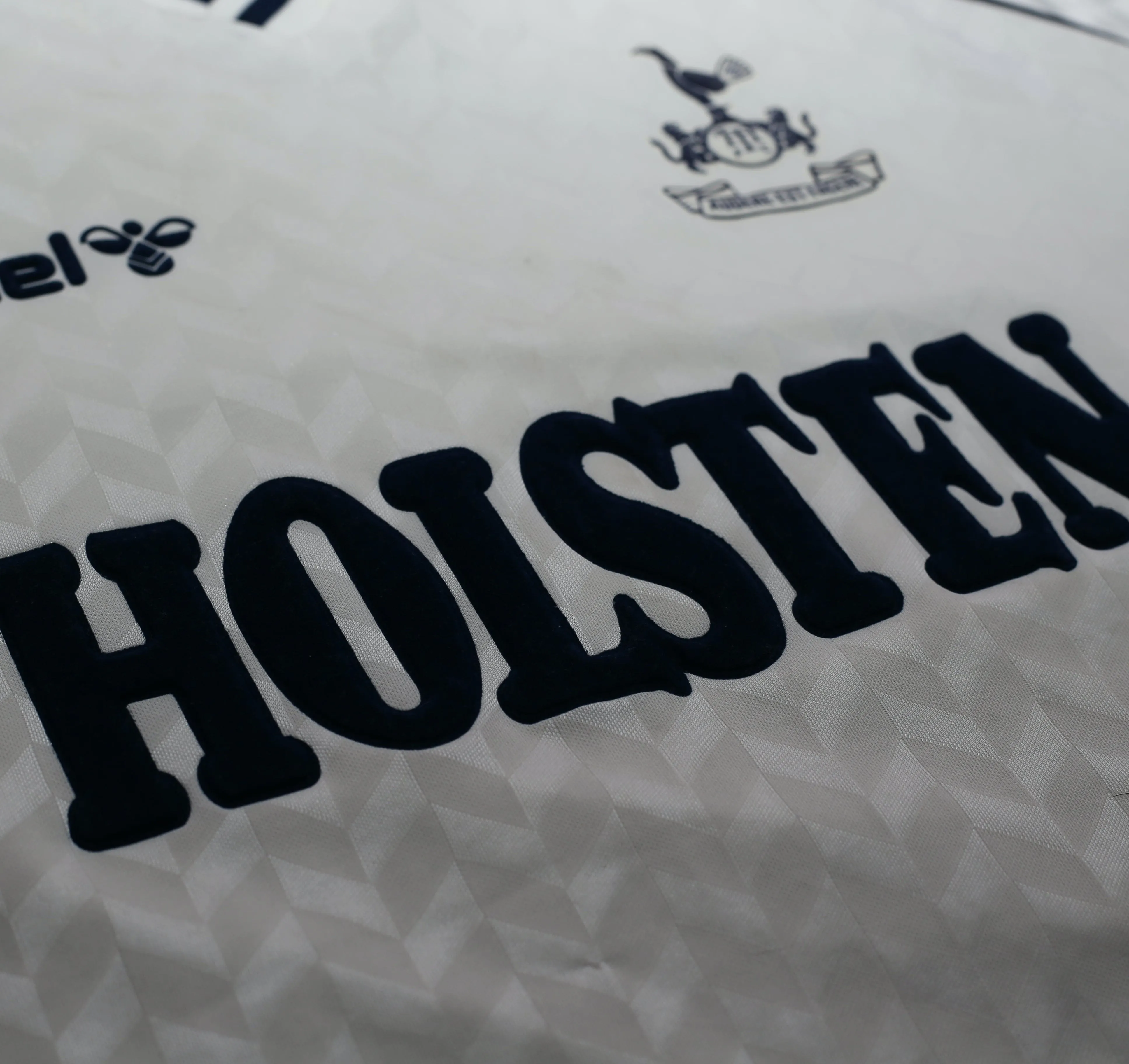 1987/89 TOTTENHAM HOTSPUR Vintage Hummel Home Football Shirt (M)