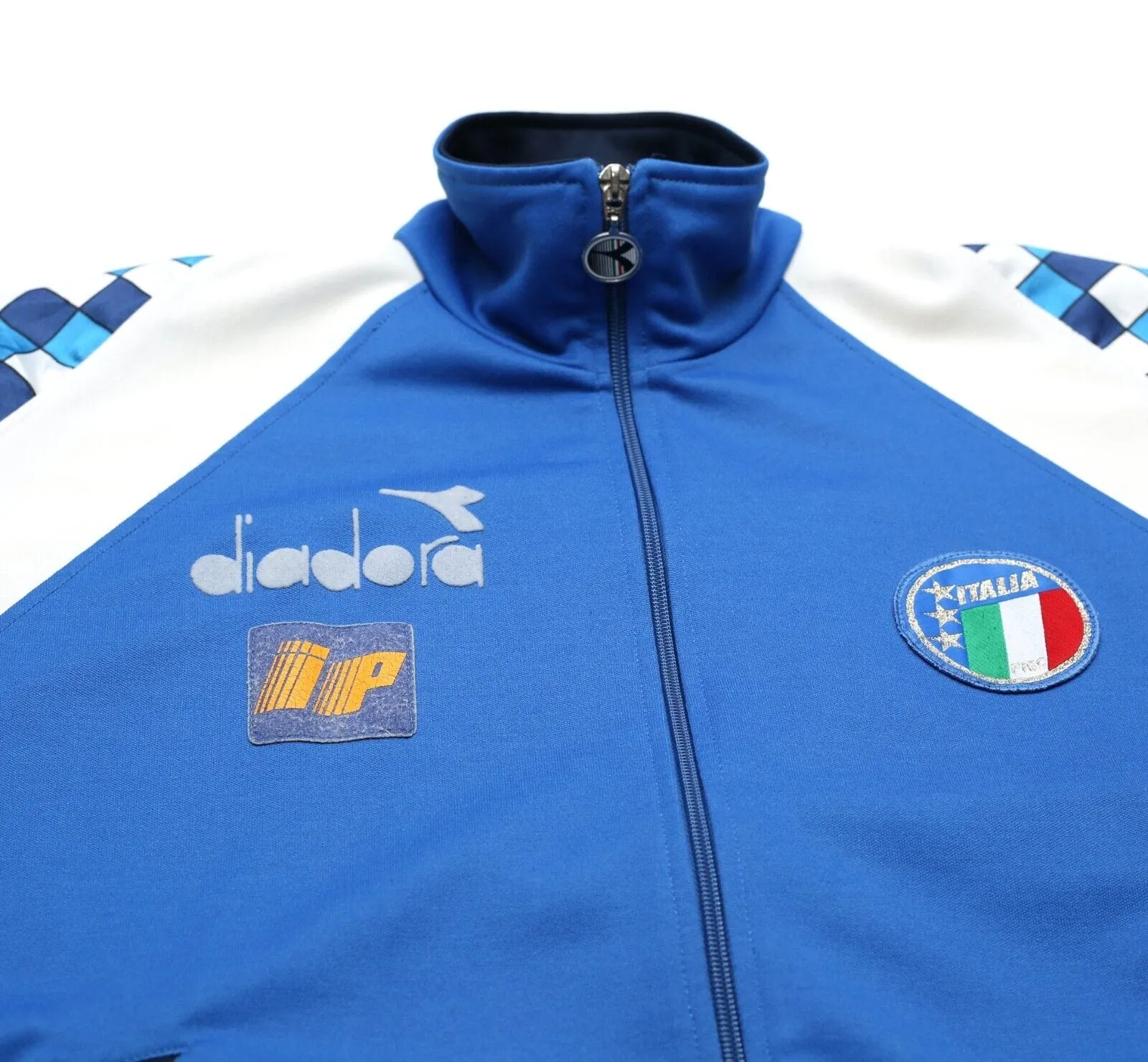 1990/92 ITALY Vintage Diadora Player Issue Track Top Jacket (M/L)