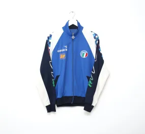 1990/92 ITALY Vintage Diadora Player Issue Track Top Jacket (M/L)