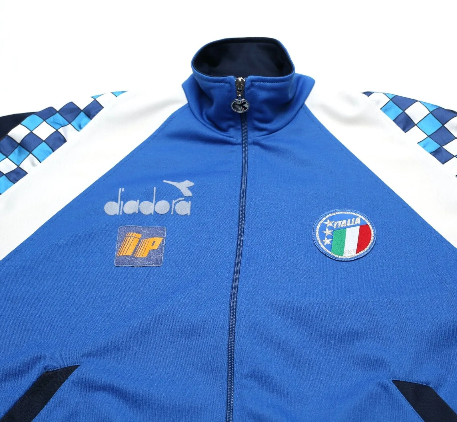 1990/92 ITALY Vintage Diadora Player Issue Track Top Jacket (M/L)