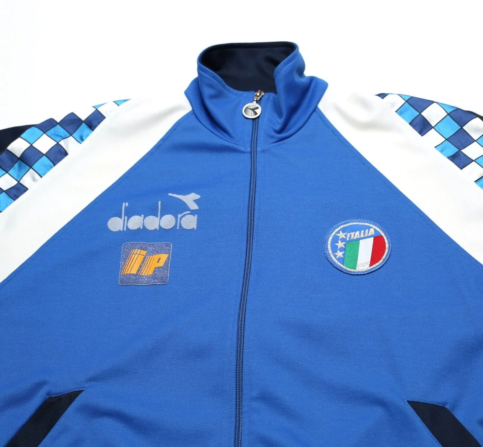 1990/92 ITALY Vintage Diadora Player Issue Track Top Jacket (M/L)