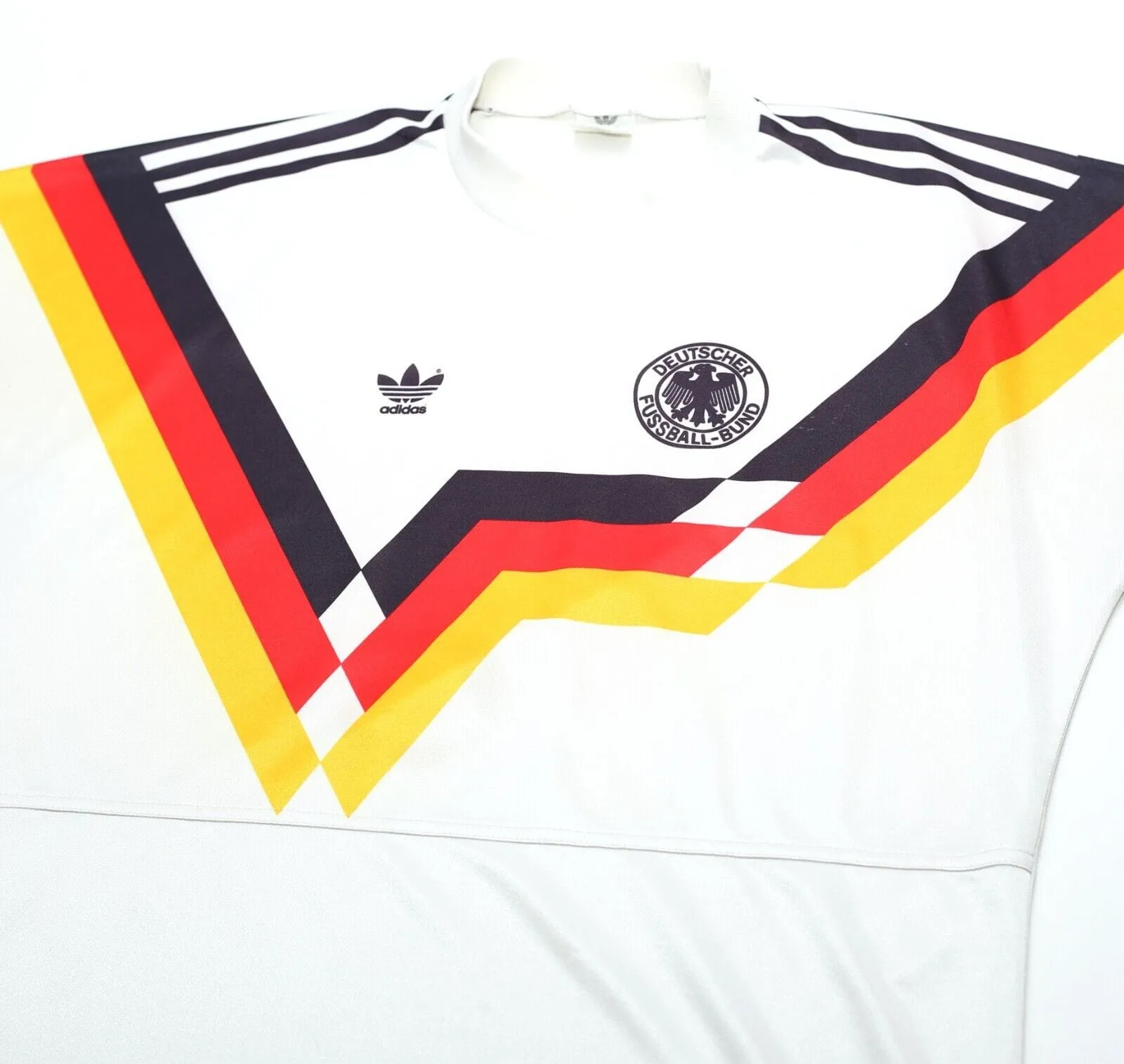 1990/92 WEST GERMANY Vintage adidas Football Shirt Jersey (L) 42/44 Italia 90