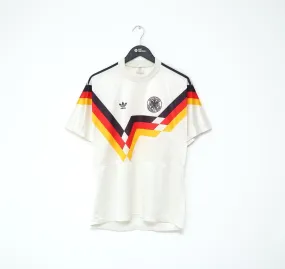 1990/92 WEST GERMANY Vintage adidas Football Shirt Jersey (L) 42/44 Italia 90