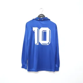 1992/93 BAGGIO #10 Italy Vintage Diadora LS Home Football Shirt Jersey (L)