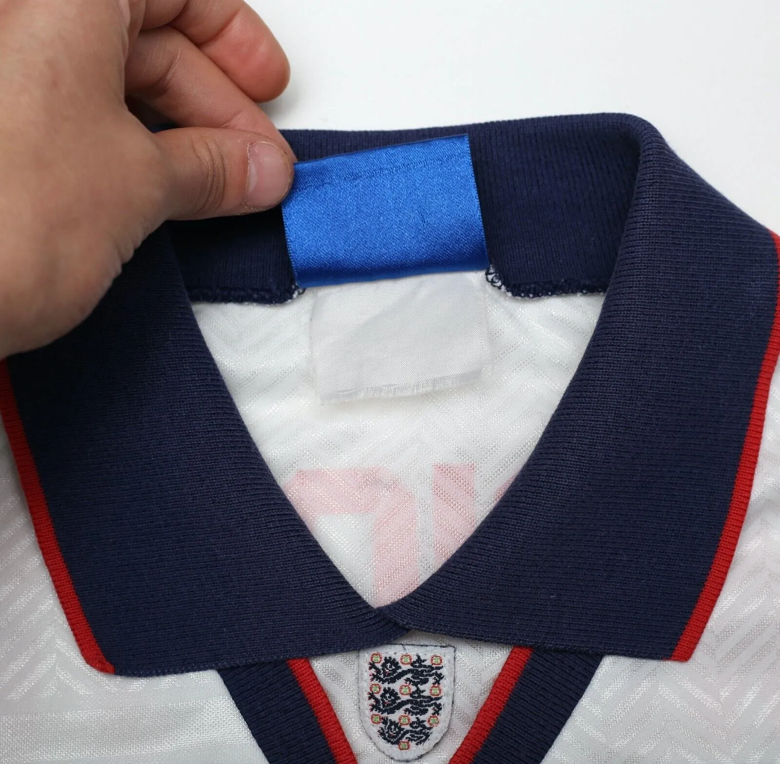 1993/95 WRIGHT #14 England Vintage Umbro Home Football Shirt (M) US Cup 93