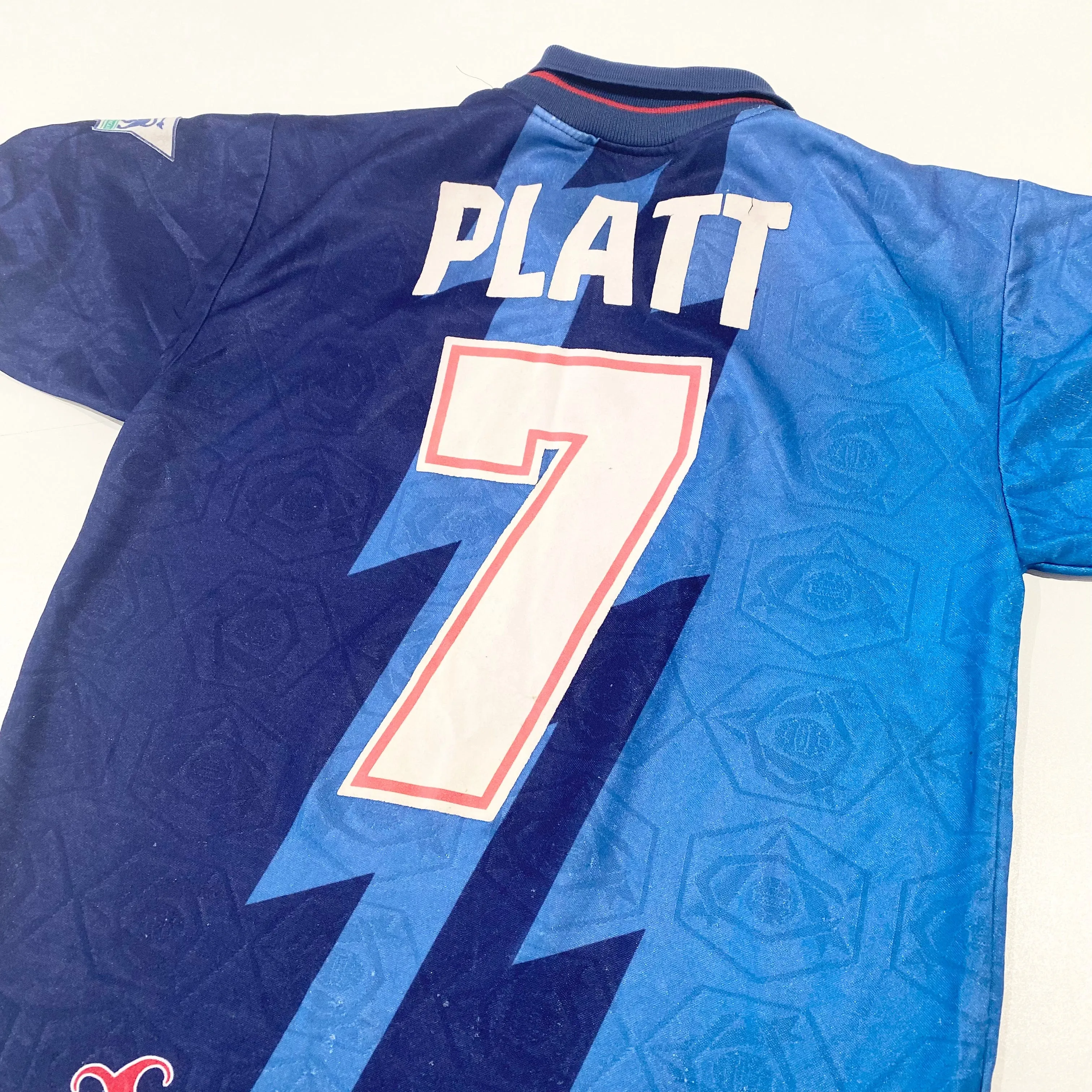 1995/96 PLATT #7 Arsenal Nike Away Football Shirt (LB)