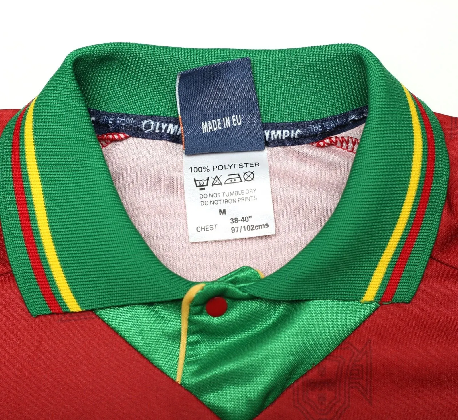 1995/96 PORTUGAL Vintage Olympic Home Football Shirt (M)