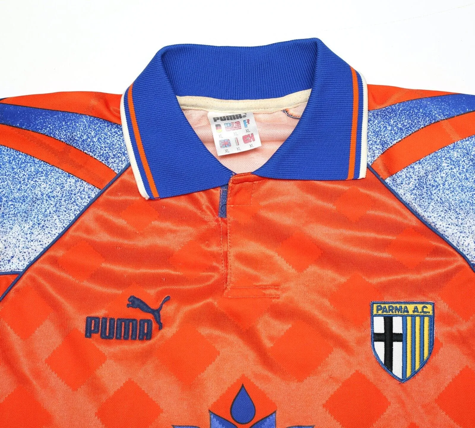 1996/97 ZOLA #10 Parma Vintage PUMA Third Football Shirt Jersey (XL)