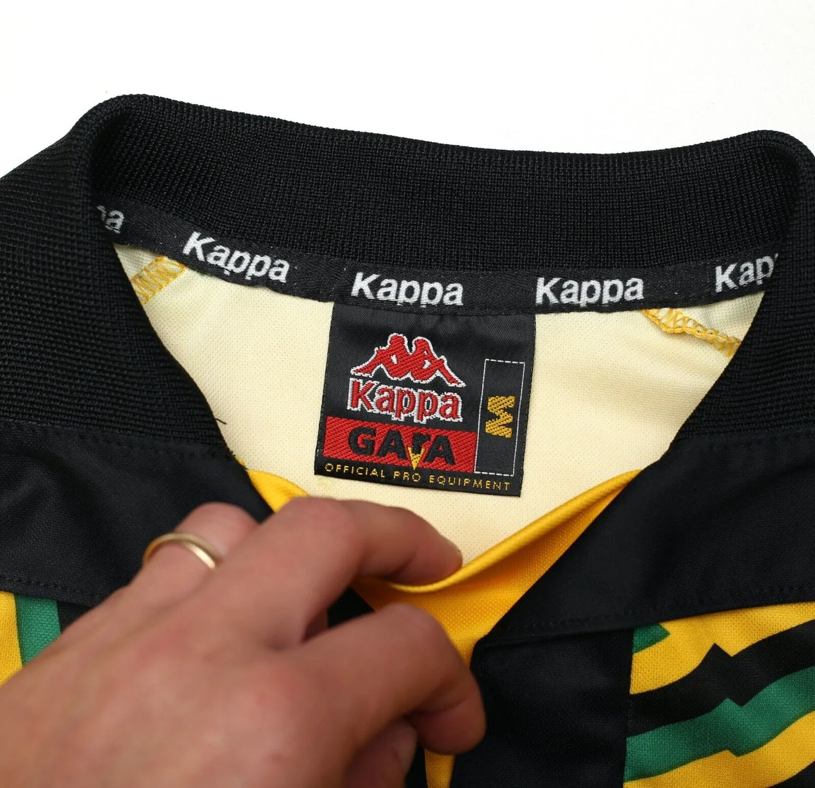 1998/00 JAMAICA Vintage Kappa Home Football Shirt Jersey (M) World Cup 98