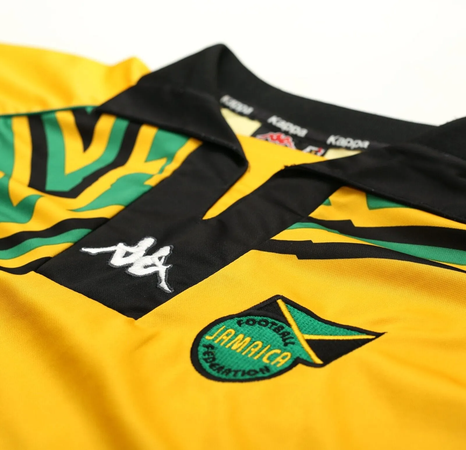 1998/00 JAMAICA Vintage Kappa Home Football Shirt Jersey (XL) World Cup 98