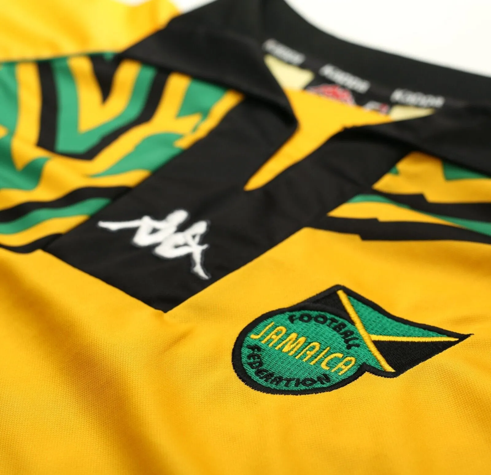 1998/00 JAMAICA Vintage Kappa Home Football Shirt Jersey (XL) World Cup 98