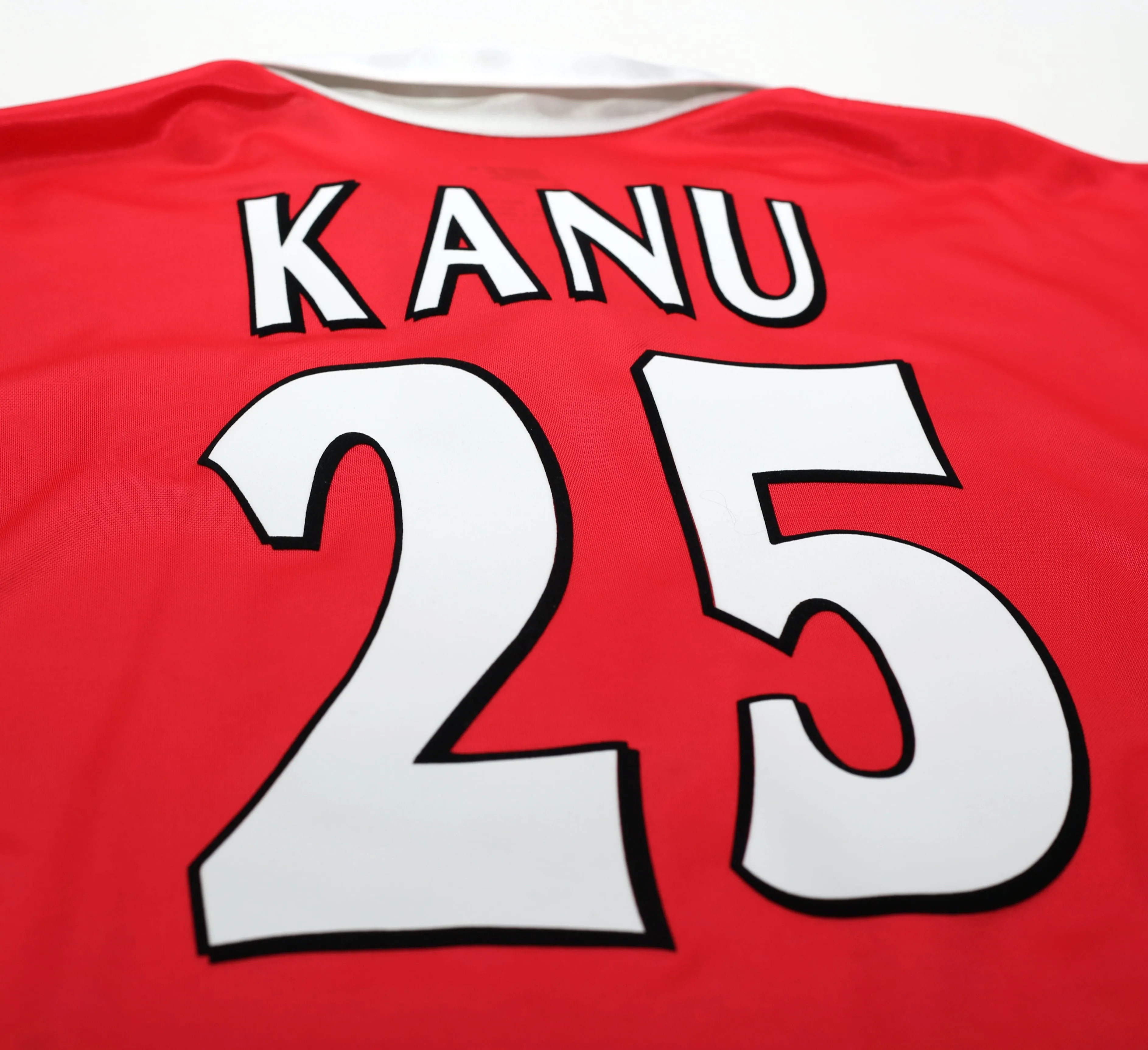 1998/99 KANU #25 Arsenal Nike European Home Football Shirt (L)