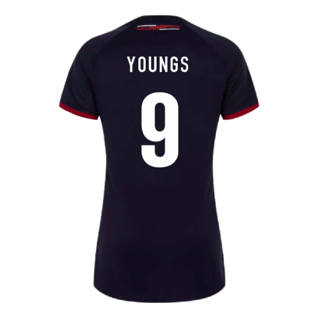 2023-2024 England Rugby Alternate Shirt (Ladies) (Youngs 9)