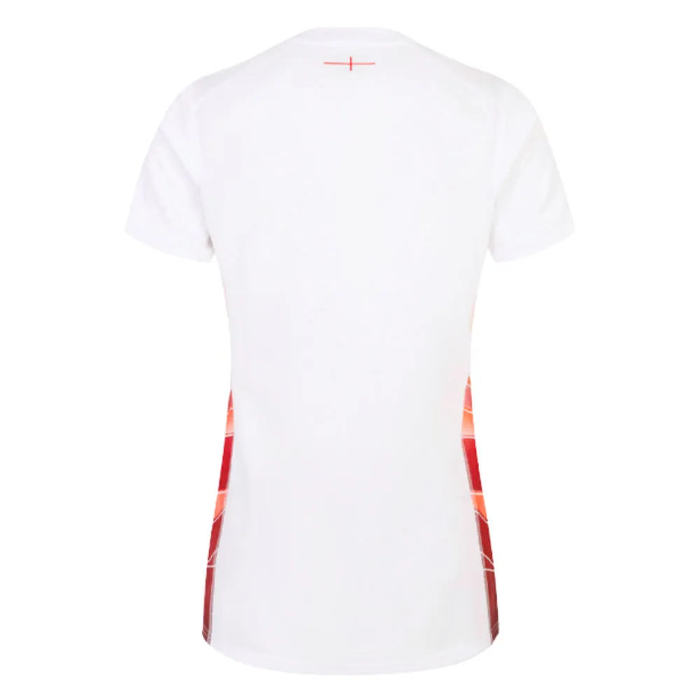 2023-2024 England Rugby Red Roses Rugby Jersey (Ladies) (Dallaglio 8)