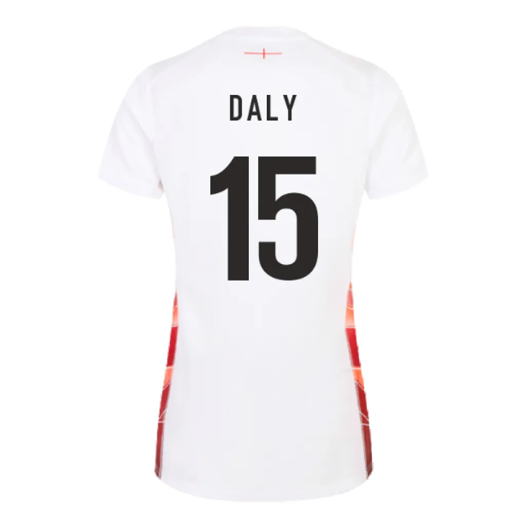 2023-2024 England Rugby Red Roses Rugby Jersey (Ladies) (Daly 15)