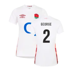 2023-2024 England Rugby Red Roses Rugby Jersey (Ladies) (George 2)