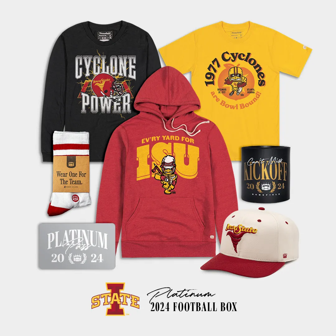 2024 Iowa State Platinum Football Box