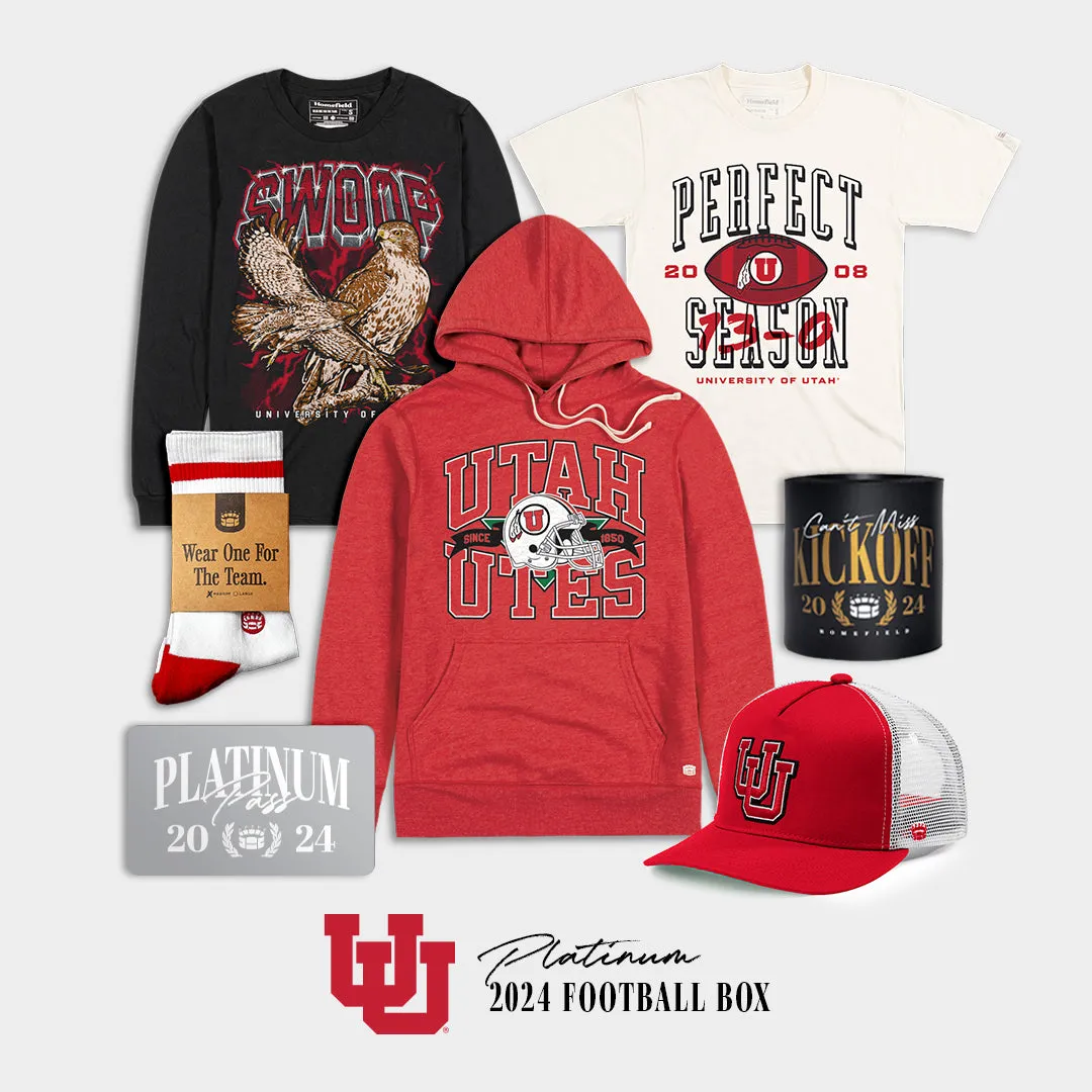 2024 Utah Platinum Football Box