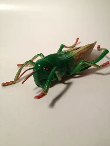 9 Fun Toy Rubber Locust Insect Novelty Bug Grasshoppers