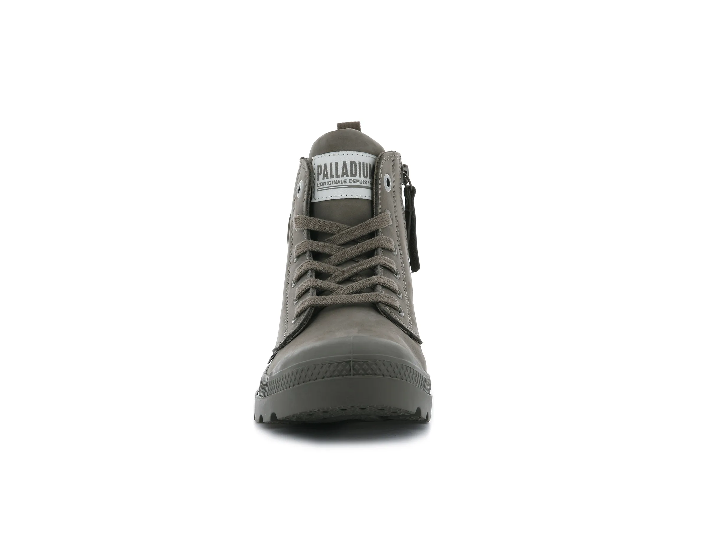 96440-256-M | PAMPA HI ZIP NUBUCK | TAUPE