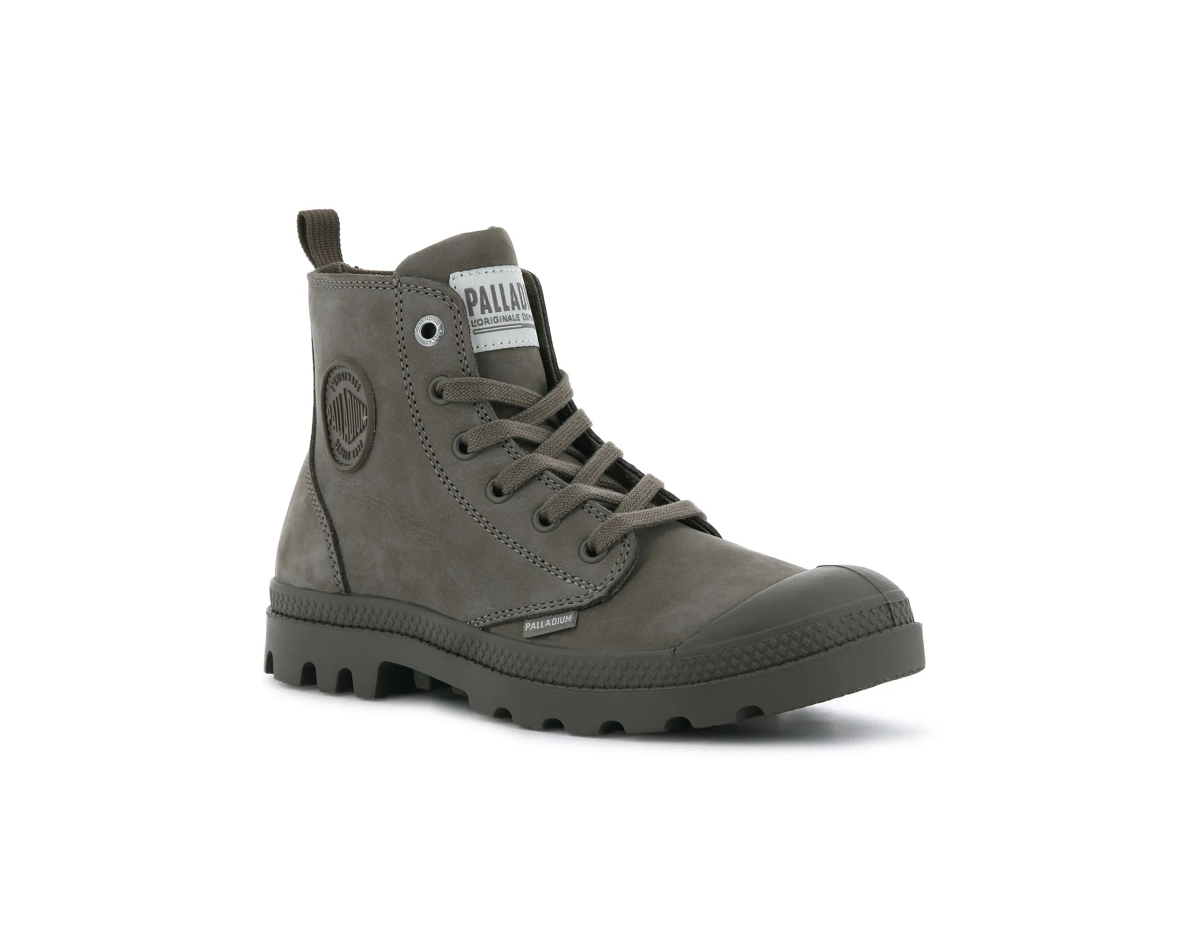 96440-256-M | PAMPA HI ZIP NUBUCK | TAUPE