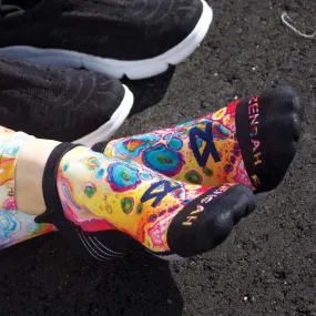 Abstract Art Running Socks (No Show)