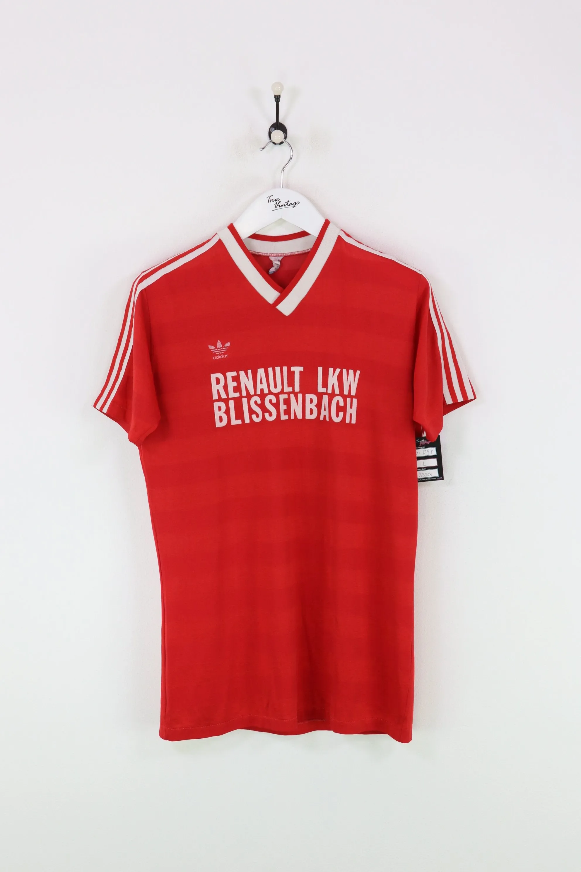 Adidas Football Shirt Red Large