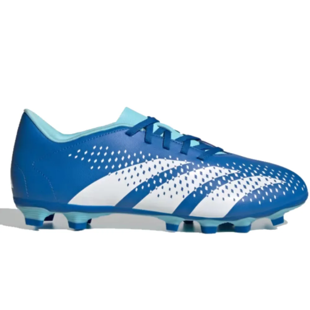 Adidas Men's Predator Accuracy.4 Flexible Ground Football Shoe (Bright Royal/Cloud White/Bliss Blue)