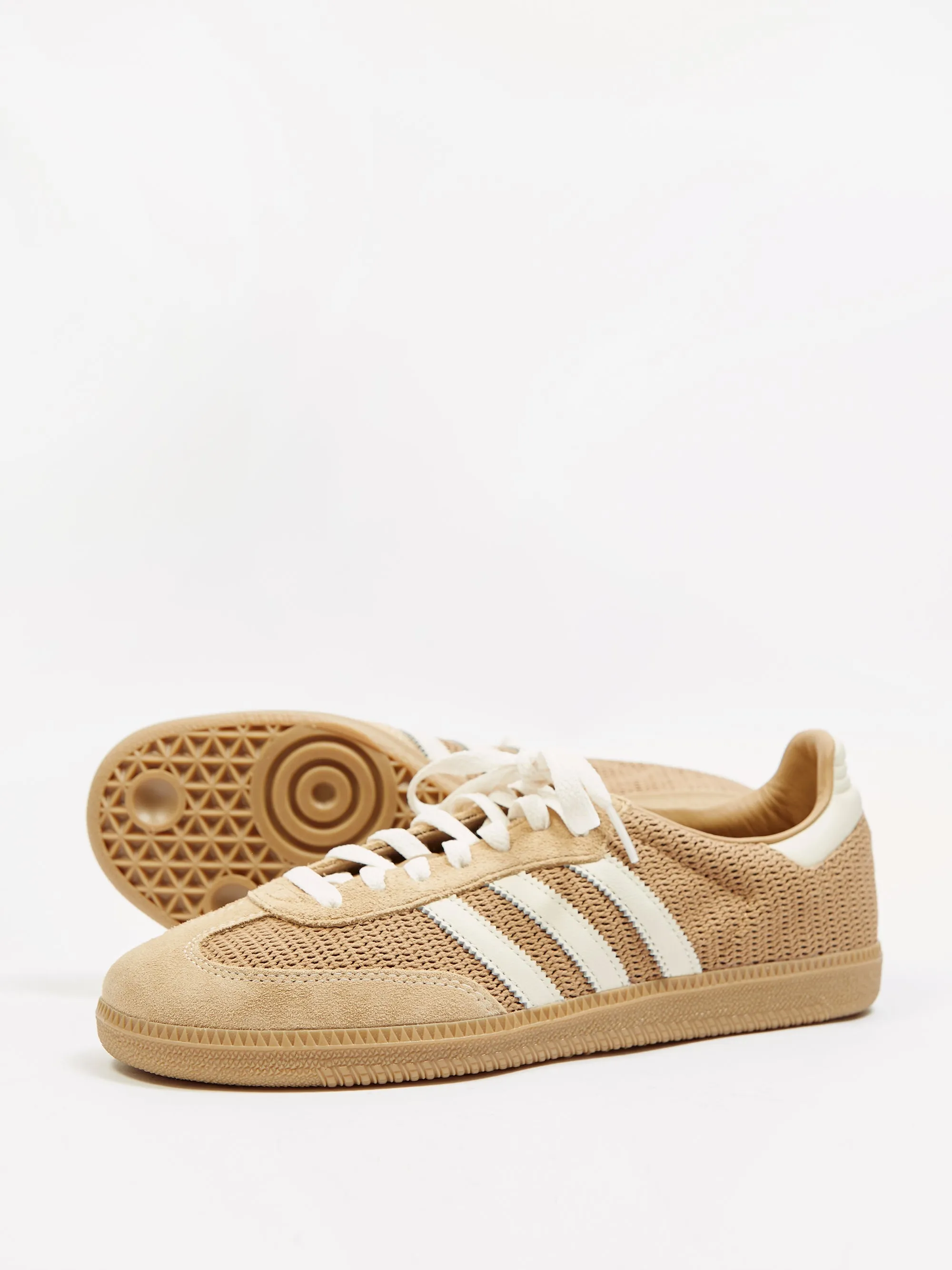 Adidas Samba OG W - Cardboard/Core White/Brown