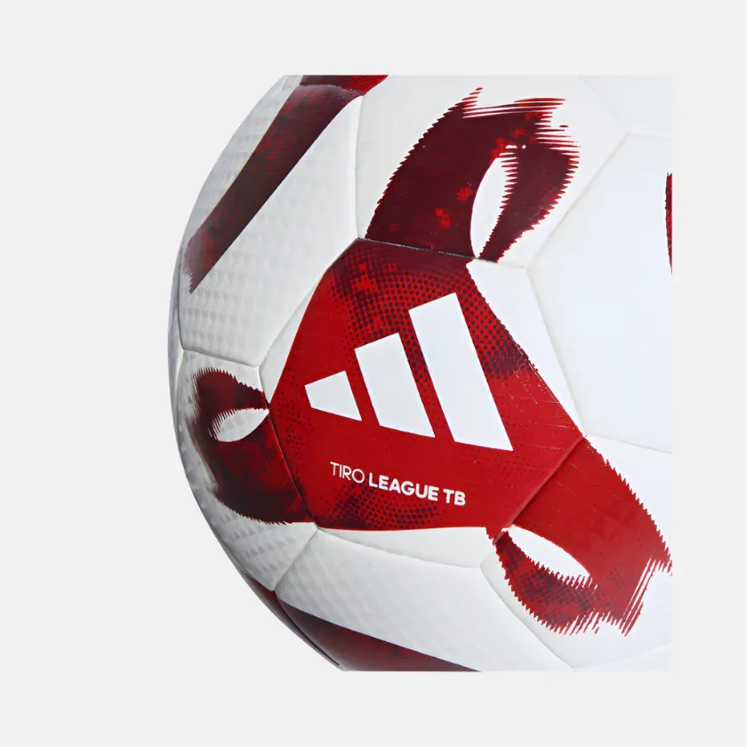 Adidas Tiro League Thermally Bonded Football -White/Team Colleg Burgundy/Team Collegiate Red