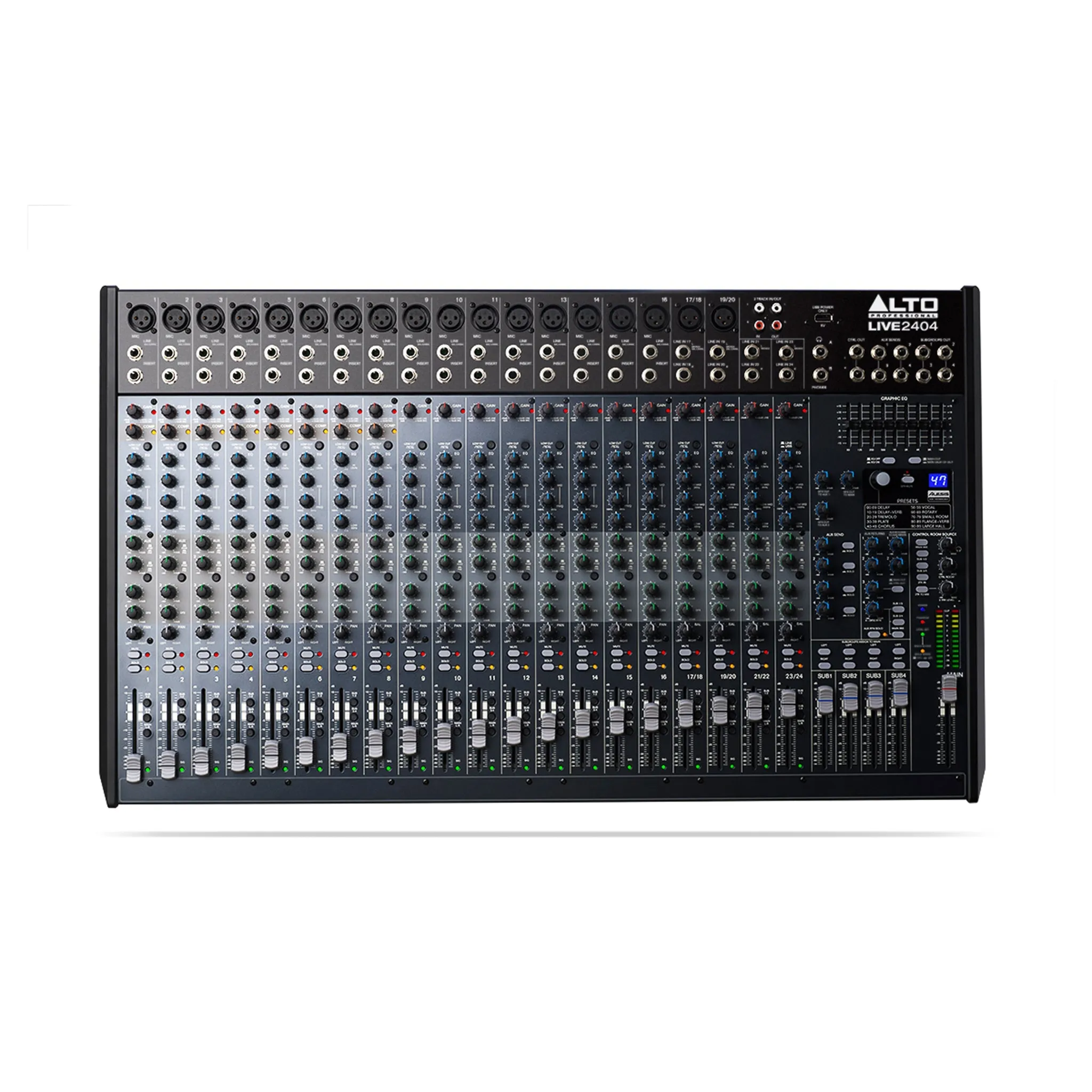 Alto Professional Live 2404 Professional 24-Channel/4-Bus PA Mixer