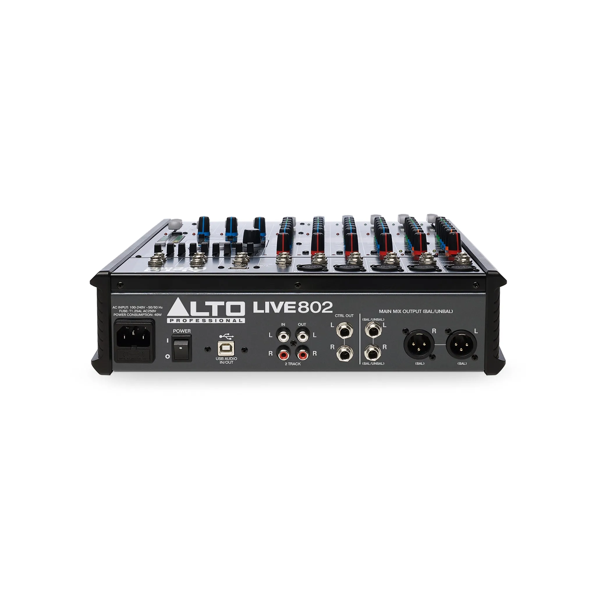 Alto Professional Live 802 Professional 8-Channel/2-Bus PA Mixer