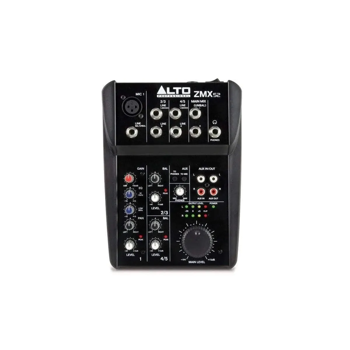 Alto Professional ZMX52 Compact 5-Channel Mixer