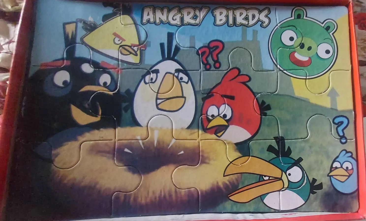 Angry Birds Puzzle Game For Kids