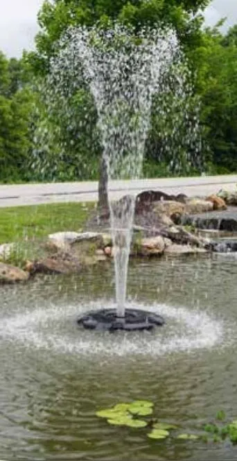 Anjon Manufacturing Floating EcoFountain Aerating Display Fountains AEF-15000