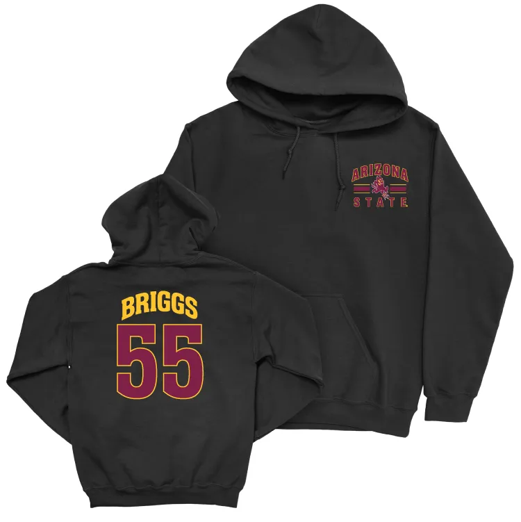 Arizona State Football Black Victory Hoodie - Cade Briggs