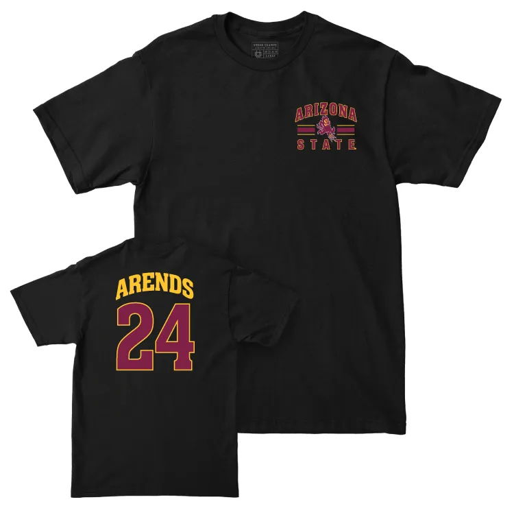 Arizona State Football Black Victory Tee - Coleson Arends