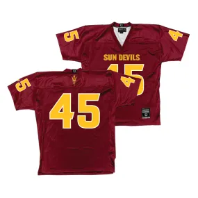 Arizona State Football Maroon Jersey - James Giggey