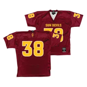 Arizona State Football Maroon Jersey - Kyan McDonald