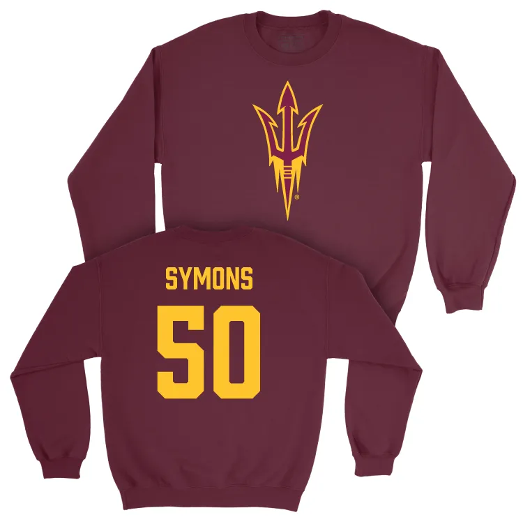 Arizona State Football Maroon Legacy Crew - Chance Symons