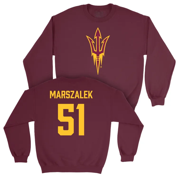 Arizona State Football Maroon Legacy Crew - Cole Marszalek