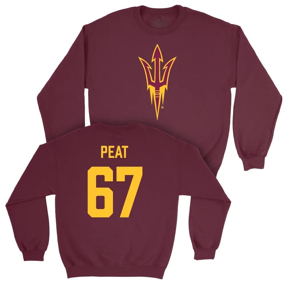 Arizona State Football Maroon Legacy Crew  - Keona Peat