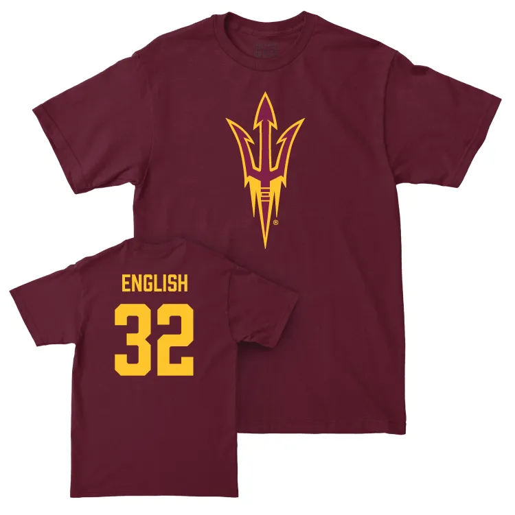 Arizona State Football Maroon Legacy Tee - Deric English