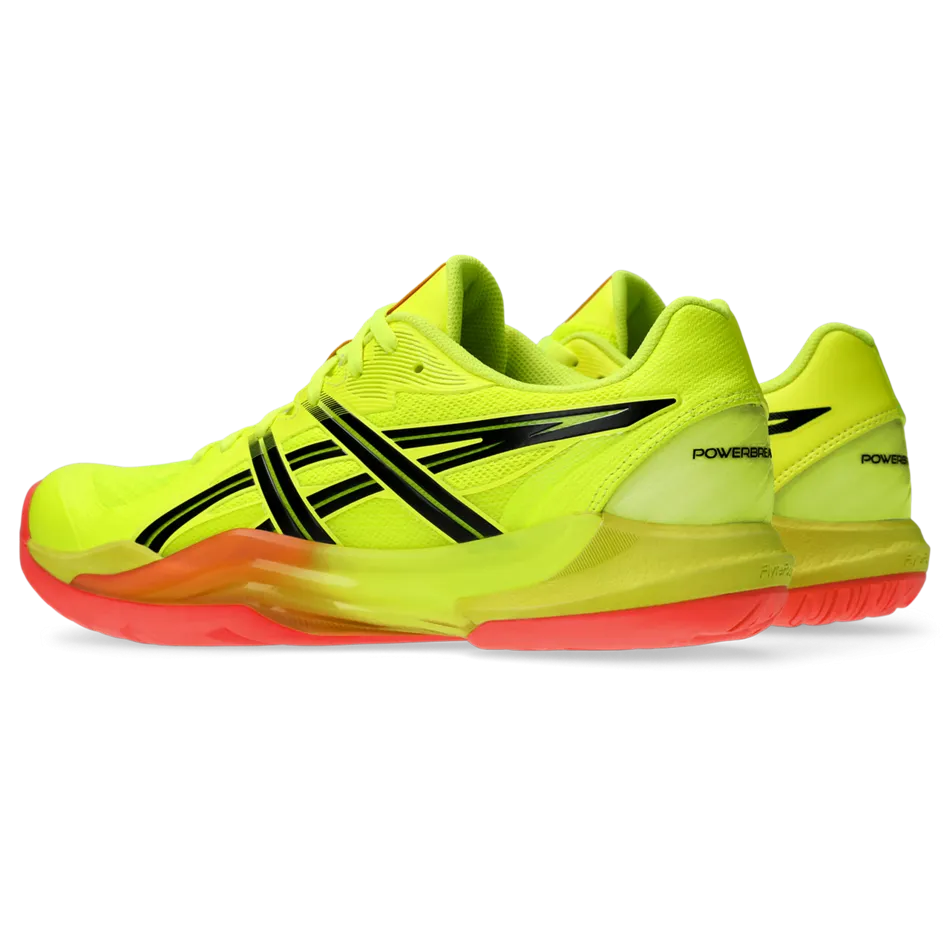 Asics Men's Powerbreak FF Indoor Court Shoes Paris Safety Yellow