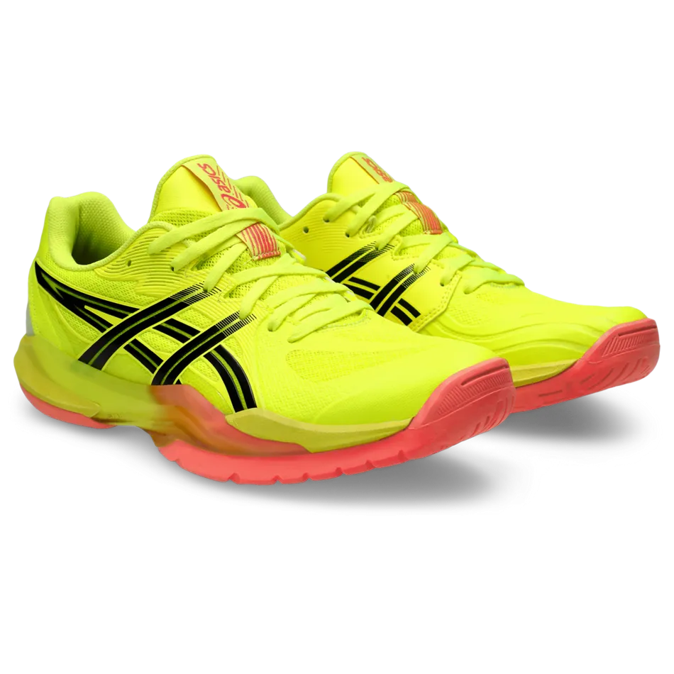 Asics Men's Powerbreak FF Indoor Court Shoes Paris Safety Yellow