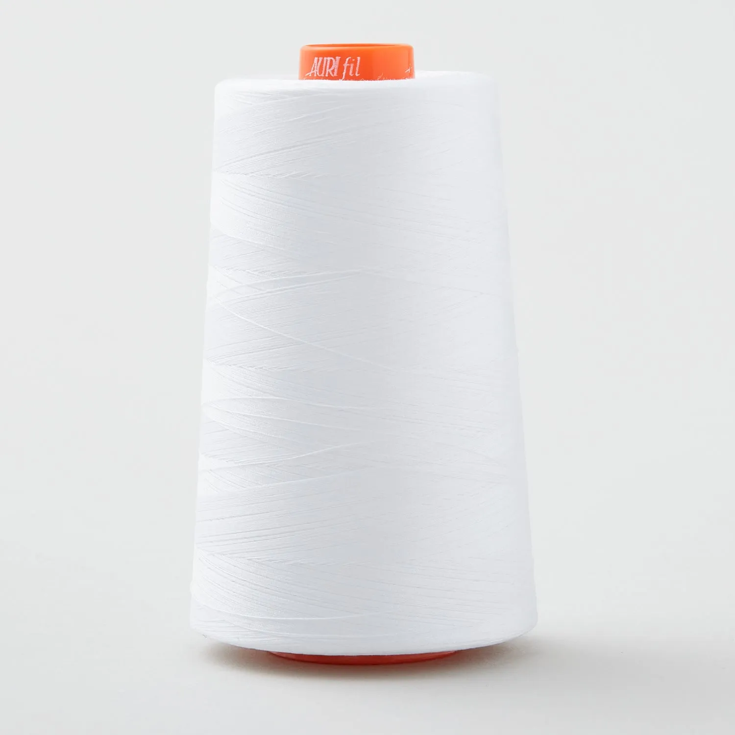 AURIfil 50 WT Cotton Mako Cone Thread White