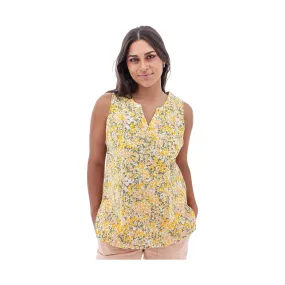 Aventura Women's Devonne Tank Top - Yellow - ONLINE STORE CREDIT/EXCHANGE ONLY