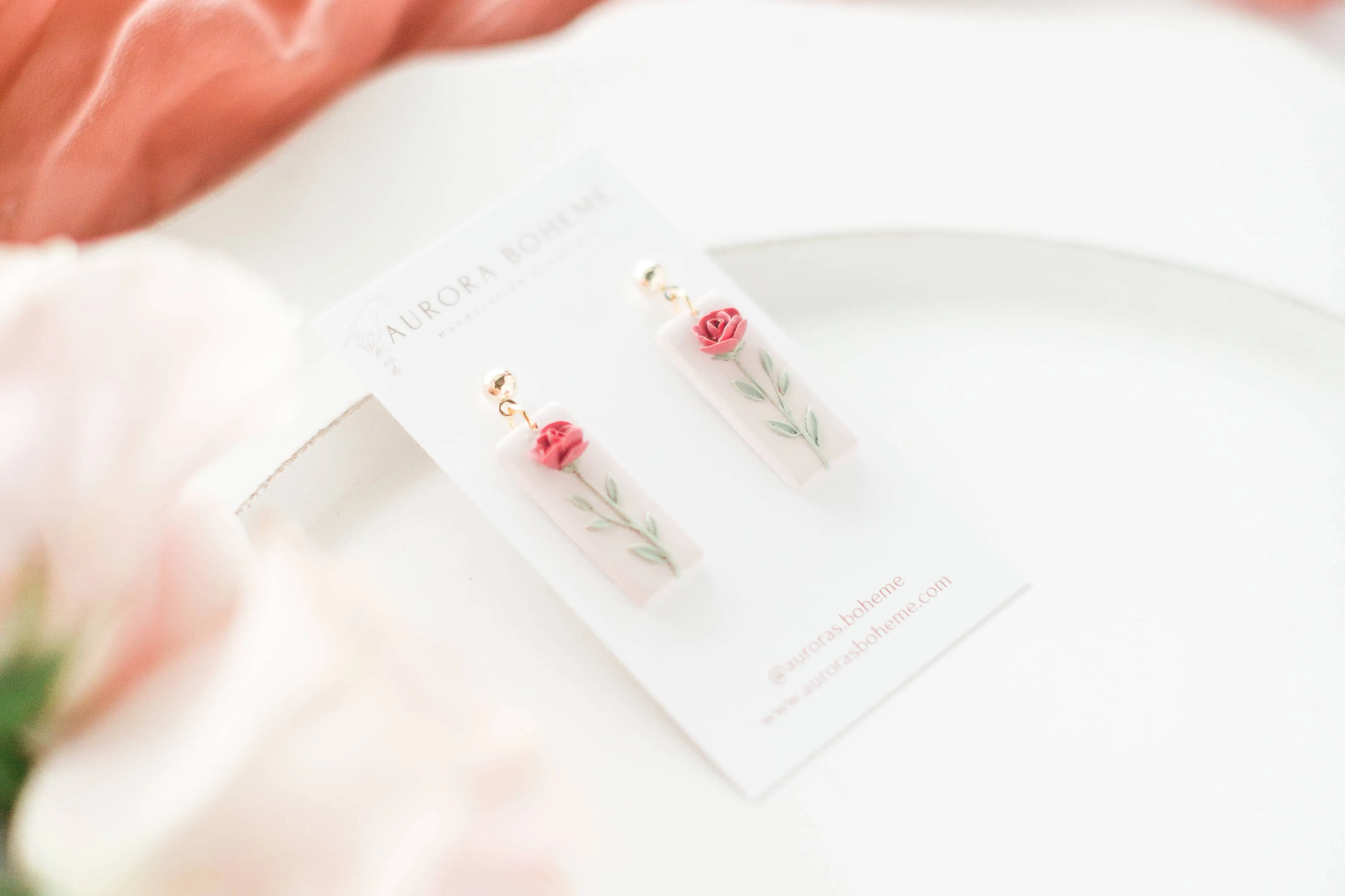 Be Mine Floral Dangle