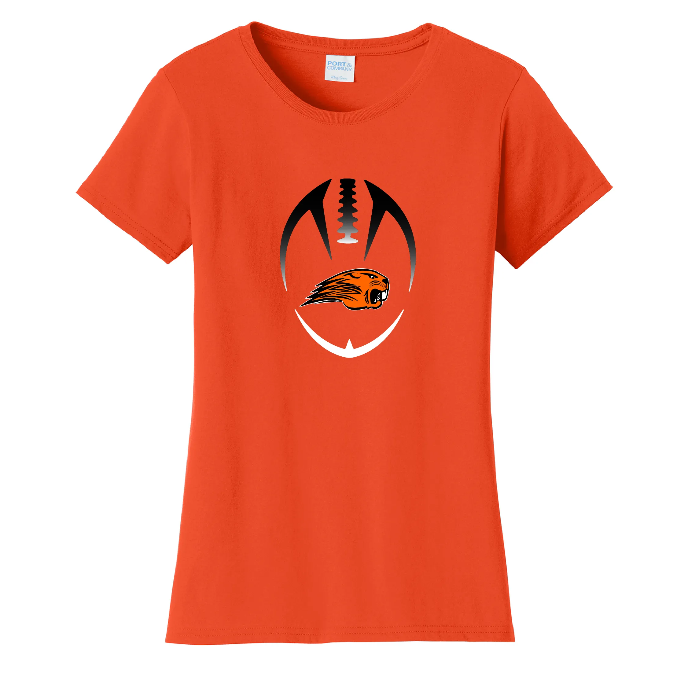 Beavercreek Football Ladies Gradient T-Shirt